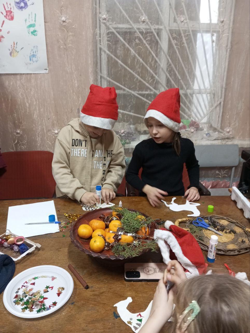 Новогодняя сказка в селе Семихатка