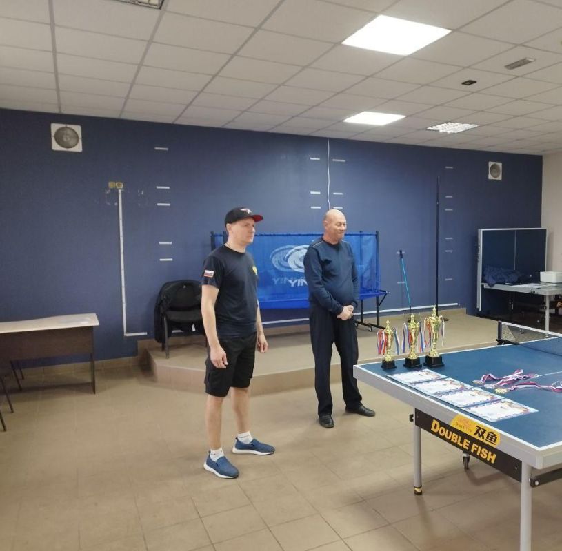Новотроицкой межрайонной прокуратурой организован межведомственный турнир по настольному теннису