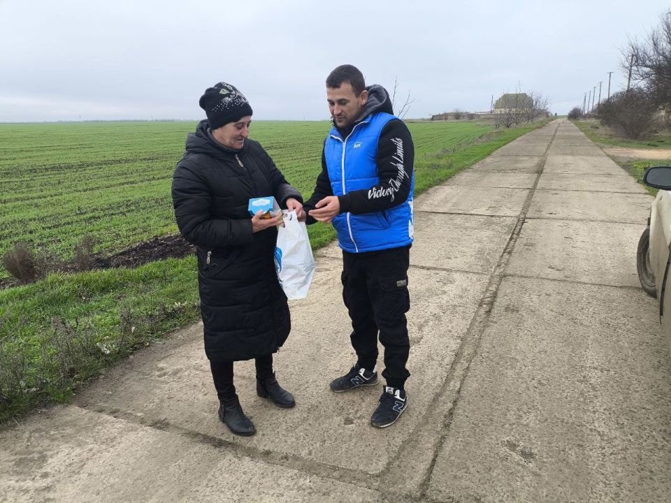 Ко Дню Героев Отечества «Единая Россия» передала адресную помощь семьям участников СВО в Геническом и Горностаевском округе