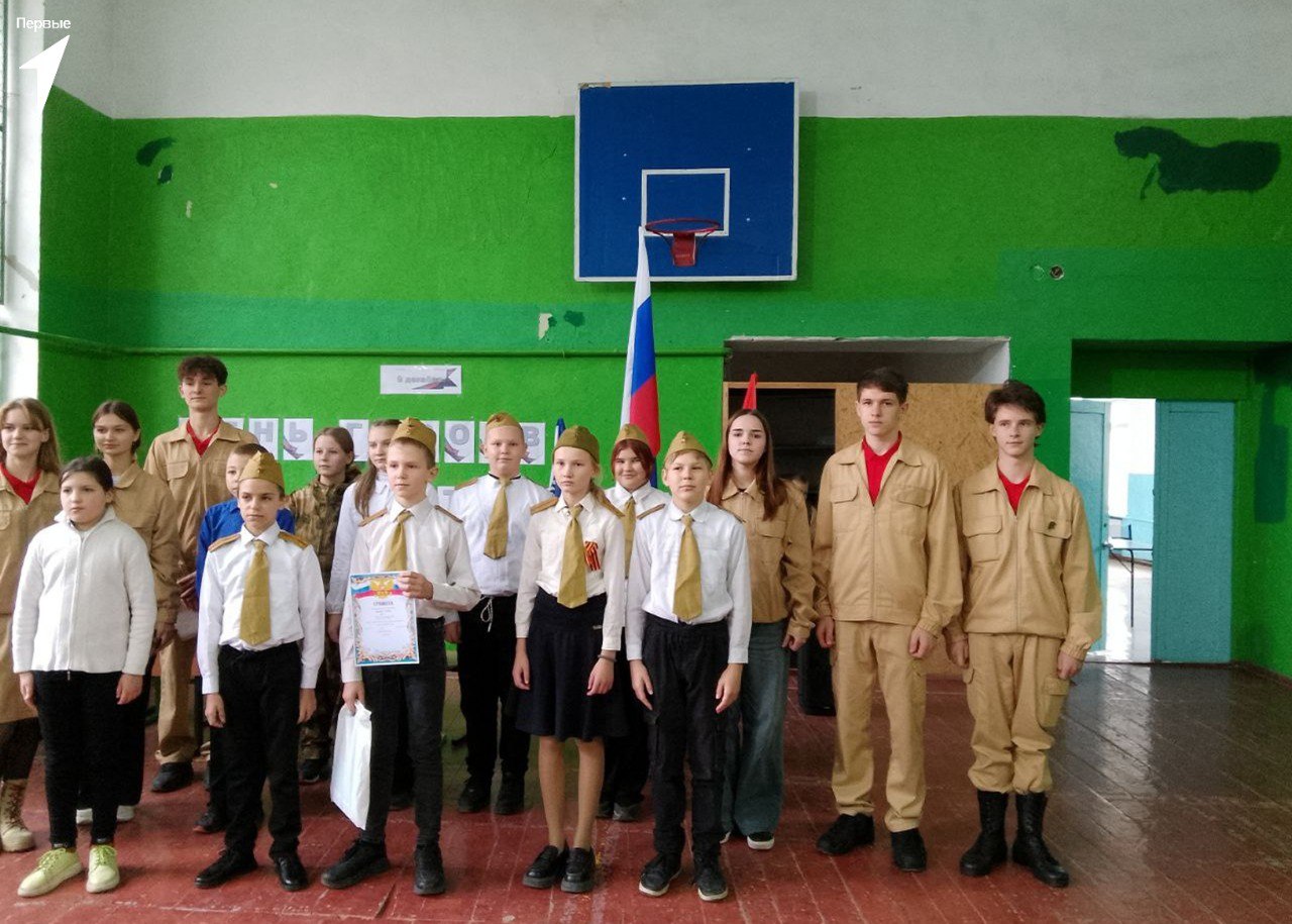 Первые Горьковской школы приняли участие в военно-патриотической игре «Наследники Победы»