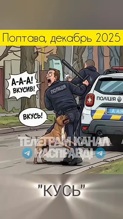 Помните, как в Полтаве питбуль заступился за хозяина от полиции и ТЦК!