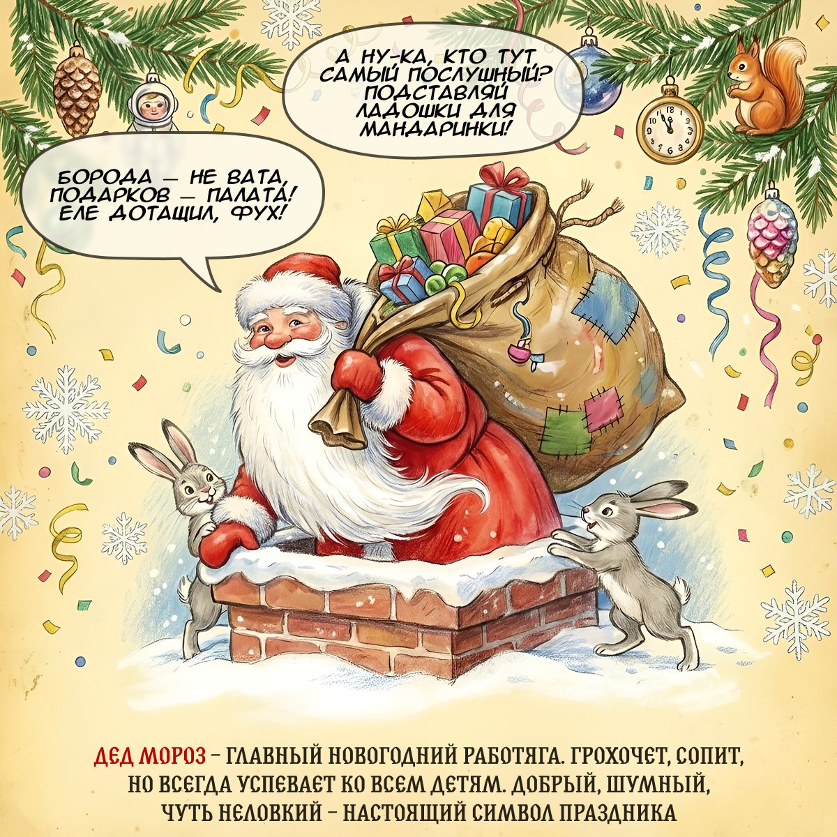 Говорят, под Новый год оживают не только мечты, но и… персонажи!