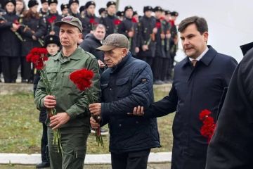 В Геническом округе прошла акция памяти в честь Дня героев Отечества