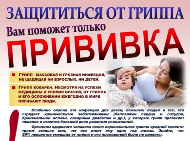 В ГБУЗ ХО «Новотроицкая ЦРБ» Продолжается прививочная кампания против гриппа