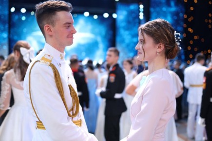 Менее чем через полчаса начнется X Юбилейный Международный Кремлевский Кадетский Бал