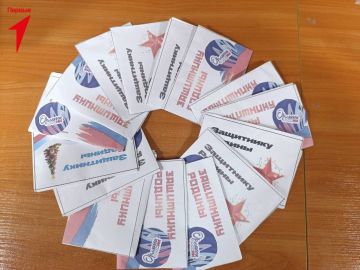 Первые Чаплинской школы № 1 присоединились к акции «Письмо солдату»