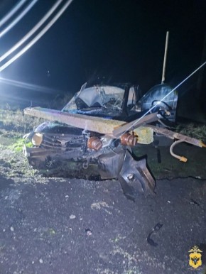 В Нижнесерогозском округе полицейские устанавливают обстоятельства ДТП, в результате которого 1 человек погиб и двое пострадали