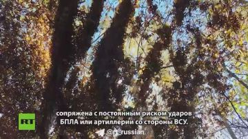 RT подготовили захватывающий репортаж о действиях наших солдат на херсонском фронте