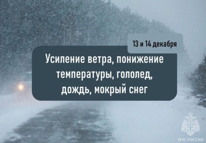 Ухудшение погодных условий