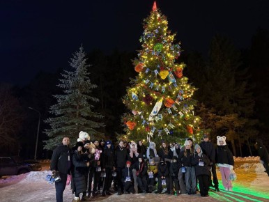 Молодёжь Херсонской области встретила Новый год в сердце России