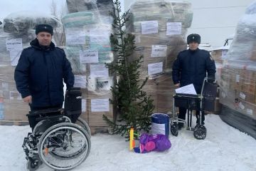 Сотрудники уголовно-исполнительной системы Новосибирской области собрали гуманитарную помощь для Алешкинского психоневрологического детского дома-интерната Херсонской области