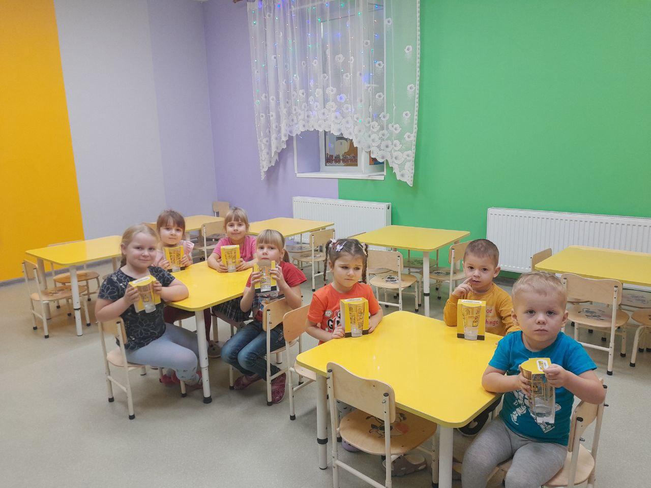 Воспитанники Павловского детского сада «Солнышко» выразили благодарность главе Генического округа