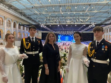 Кадеты Скадовска представили регион на Международном Кремлёвском балу в Москве