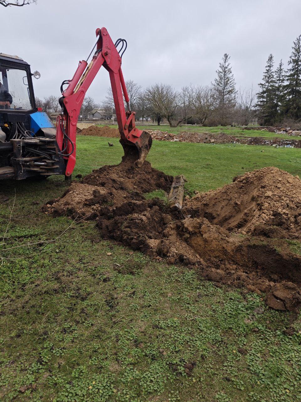 Рязанцы проложили водопровод в новый ФАП в посёлке Преображенка