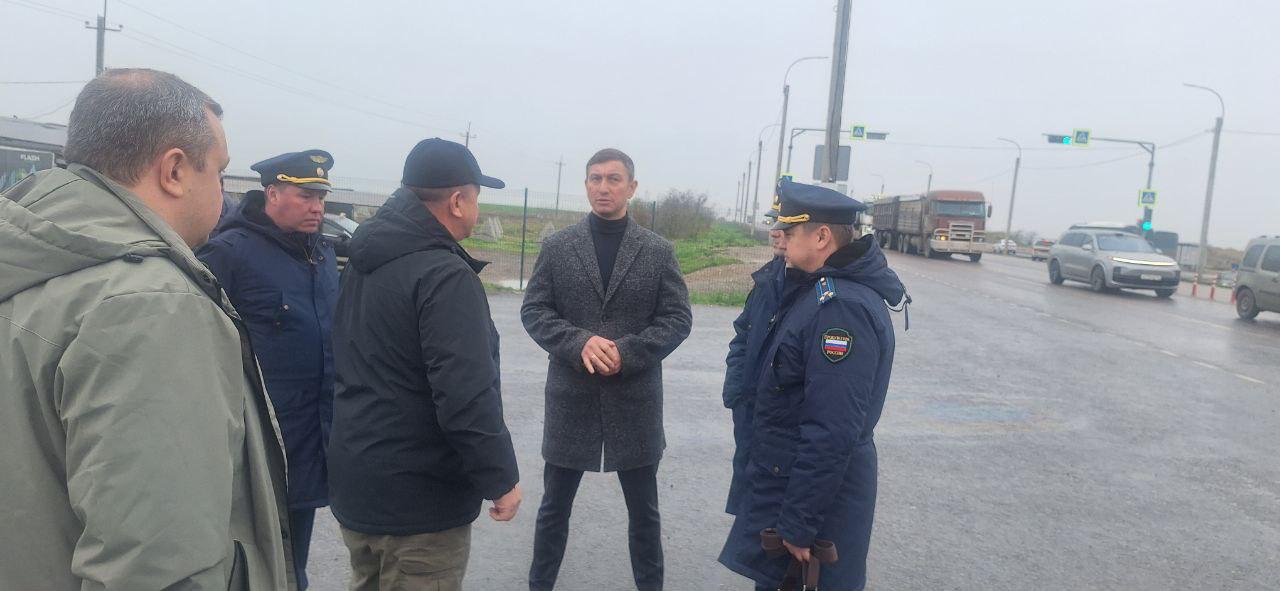 На пункте пропуска «Джанкой» на границе с Херсонской областью прошла рабочая проверка