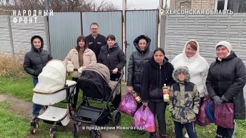 "Очень большая помощь": многодетная мама из Херсонщины рассказала Народному фронту, как изменилась жизнь с приходом России
