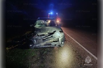 В Херсонской области 17 декабря в аварии травмировало двух человек