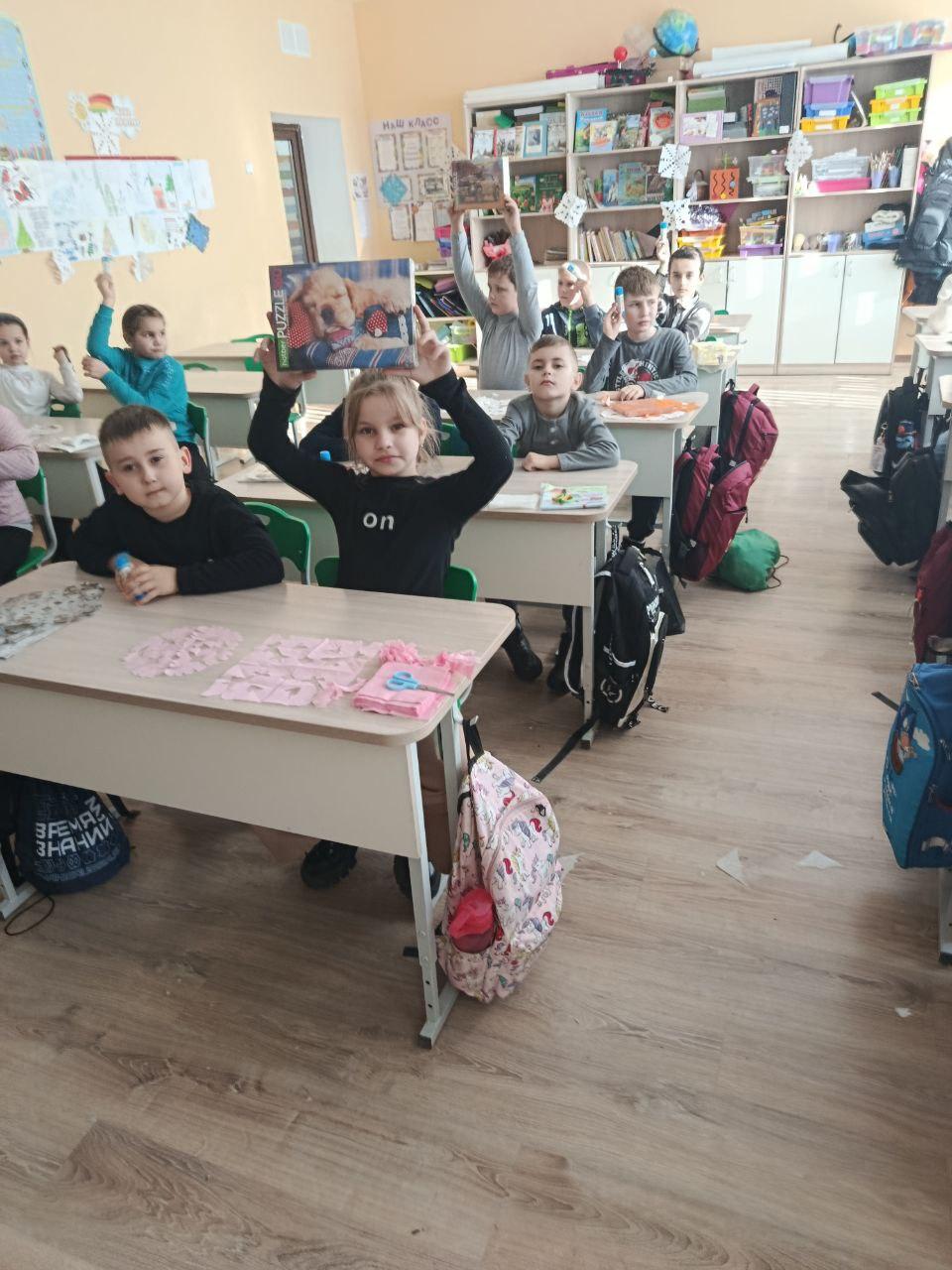 Дети из Каланчака отметили День снежинки и получили подарки от Мордовии