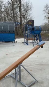 Валерия Петрусевич: Посмотрите, какая красивая и современная детская площадка появилась в детском доме, расположенном на исторических территориях
