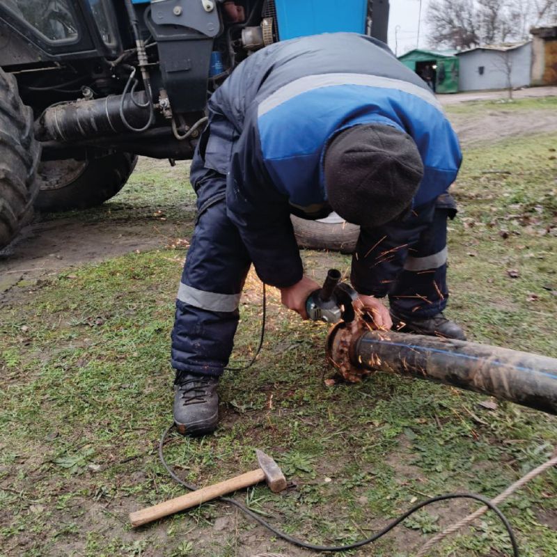 Аварийная бригада Калининградской области отчиталась о проделанной работе в Алешкинском округе за две недели #помощь39региона