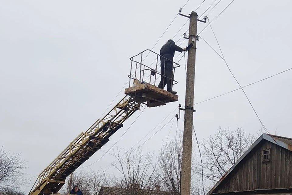В селе Степное после обращения к губернатору восстановили уличное освещение