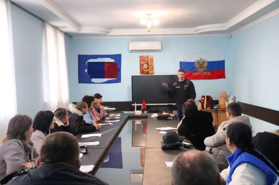 В Херсонской области появил В Херсонской области появились 30 новых добровольцев-спасателей!