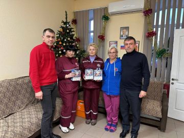 Рамиль Замалетдинов: Херсонские коммунисты передали новогодние подарки детям области