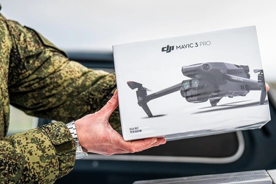 Бойцы Херсонского направления получили дроны и автомобили