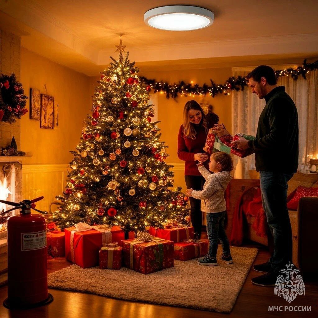 Безопасные новогодние праздники