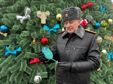 Руководитель следственного управления по Херсонской области принял участие во Всероссийской акции «Ёлка желаний»