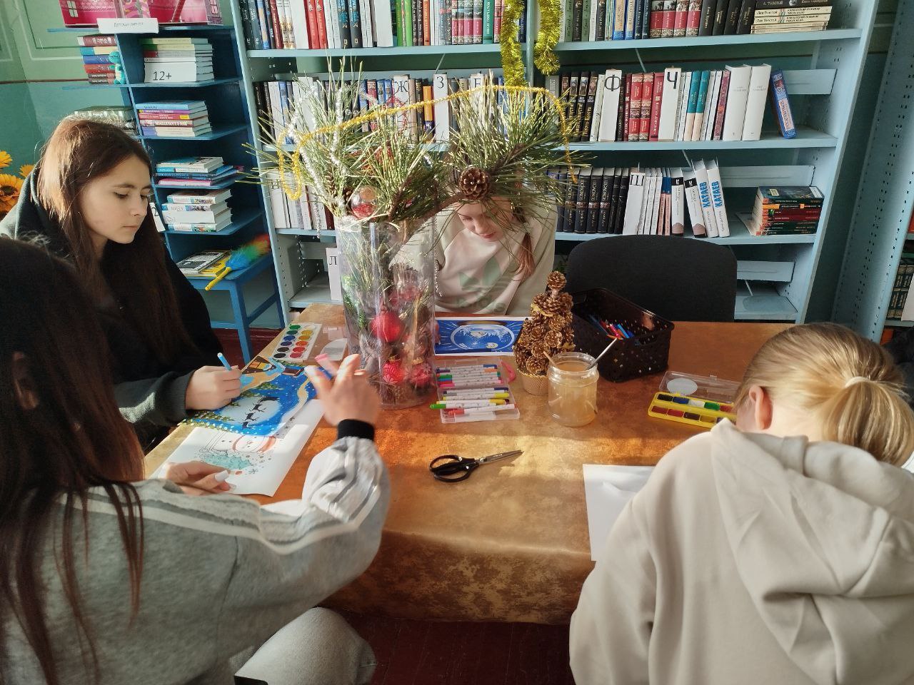 В Петровке состоялся праздничный конкурс «В царстве зимы и Рождества»