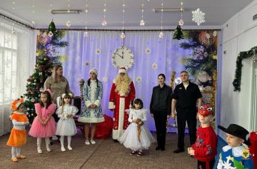 В селе Тавричанка прошла предновогодняя акция «Полицейский Дед Мороз»