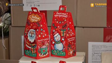 Анапчане доставили в Херсонскую область 3 тысячи новогодних детских подарков