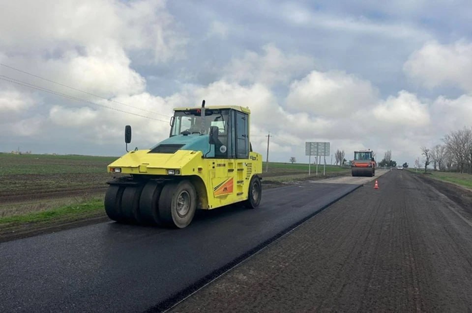 В Херсонской области в 2025 году восстановили более 200 км дорог