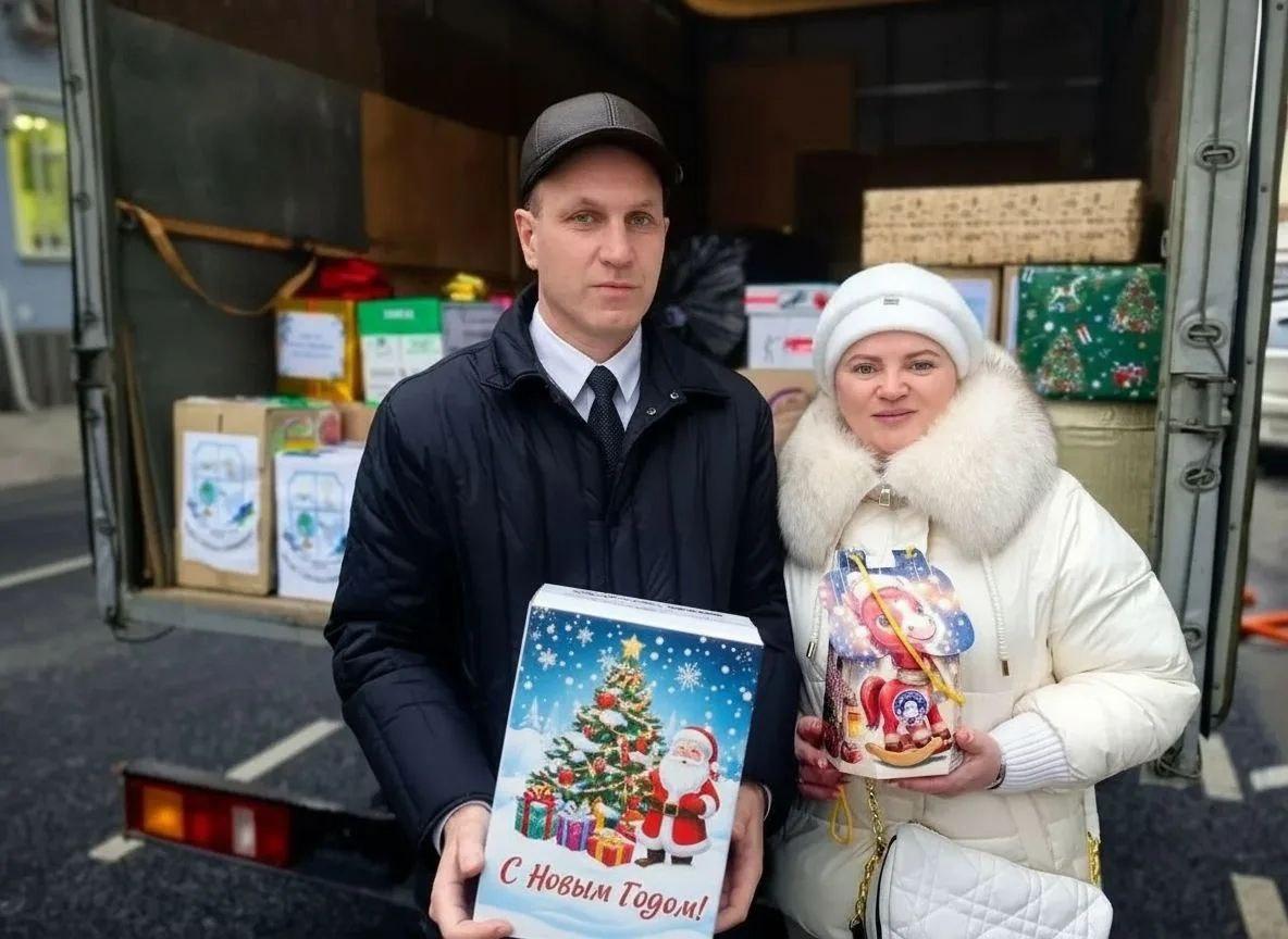 В шефской помощи Краснодарского края новогодние подарки для школьников Херсонской области