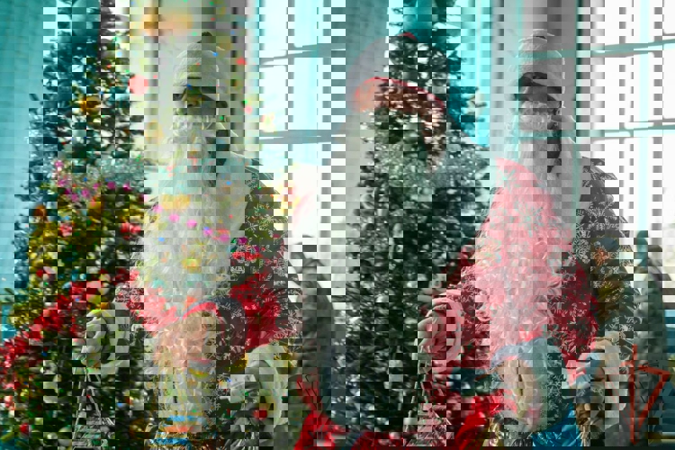 «Дед Мороз специального назначения» совместно с росгвардейцами и сотрудниками военной контрразведки поздравили воспитанников подшефного детского дома в Херсонской области с Новым годом (видео)