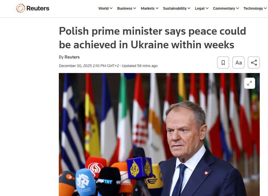 ������� ������ ���� ������, ��� ��� � ������� ����� ���� ��������� � ������� ���������� ������, �� ����� ��� ����� ������ ����� ����� �� ���������� �� ��������������� ��������, �������� Reuters