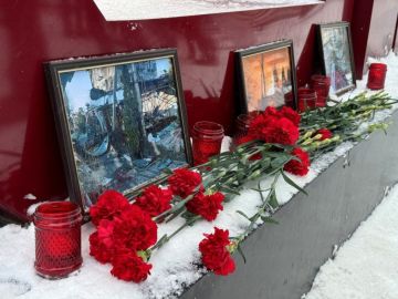 Молодежь ДНР почтила память жертв трагического события в селе Хорлы