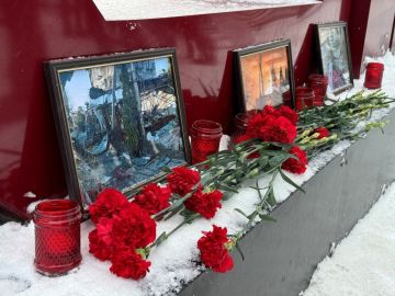 Молодежь ДНР почтила память жертв трагического события в селе Хорлы