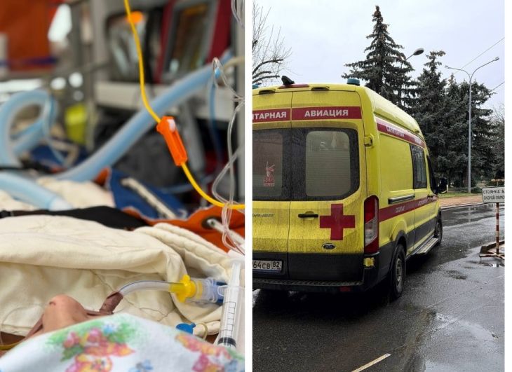 Ребёнка, пострадавшего в атаке на Хорлы, из Крыма перевезли в федеральную клинику