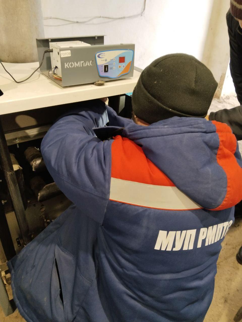 Рязанские теплосети провели ремонтные работы в Чаплынской больнице