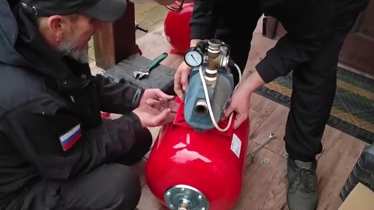 Аварийная бригада из Кабардино-Балкарии помогает жителям Скадовска в вопросах работы систем ЖКХ