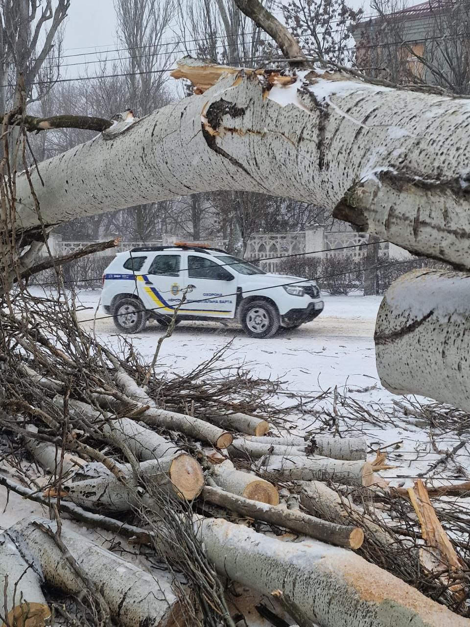 А на том берегу.... Правобережье Херсонщины: дневной обзор новостей Правобережье засыпало снегом, "вынеся" на улицу коммунальщиков и детей кое-где
