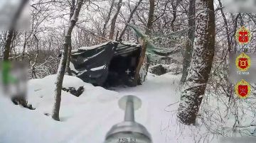 Харьковская область. Расчёт БпЛА 44 Армейского корпуса уничтожил ПВД ВСУ, использовавшийся для временного размещения личного состава и хранения боеприпасов