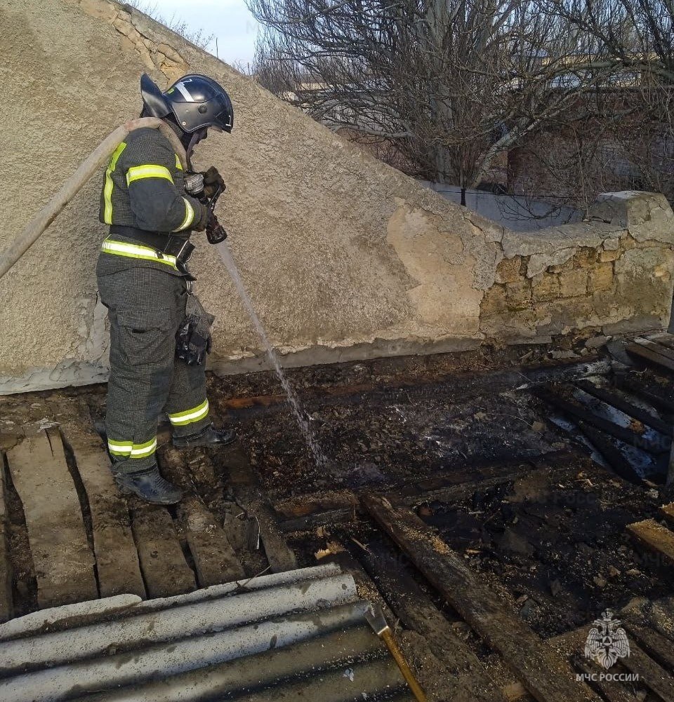 Спасатели Херсонской области ликвидировало пожар в Каховском муниципальном округе