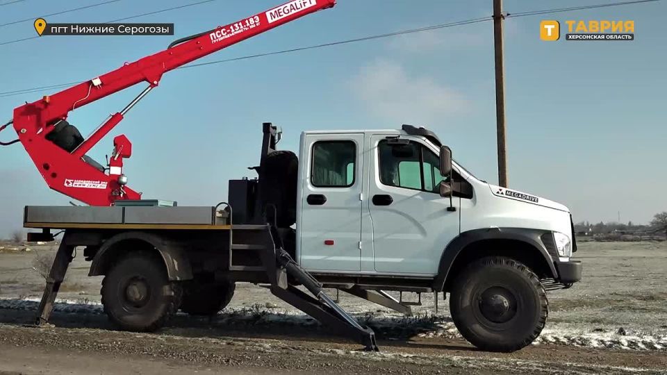 В Нижнесерогозском округе устраняют последствия гололеда и обрывов ЛЭП