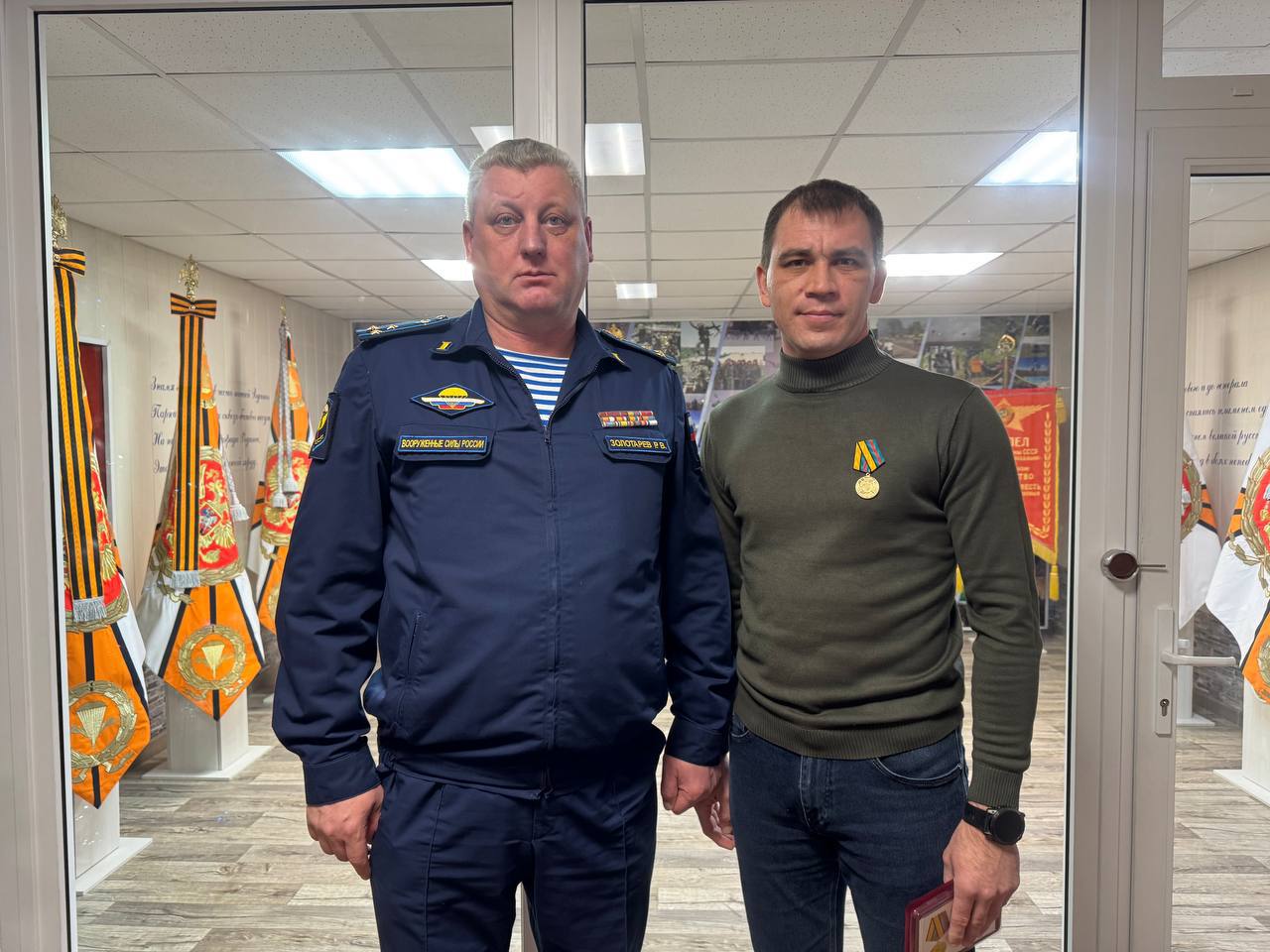 Первый секретарь Херсонского областного отделения КПРФ Рамиль Замалетдинов награжден ведомственной медалью Министерства обороны РФ