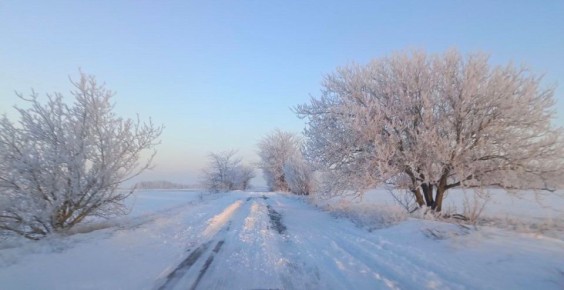 Зимние виды Каховки.. Доброе утро, Херсонщина!