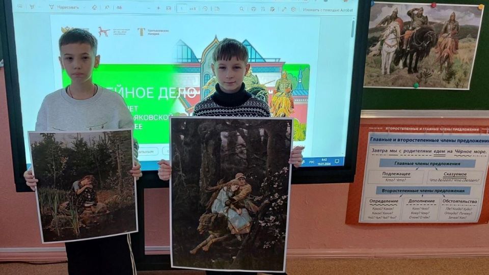 О чём хранят молчание картины: школьники Скадовска обсудили ценность музеев на «Разговорах о важном»