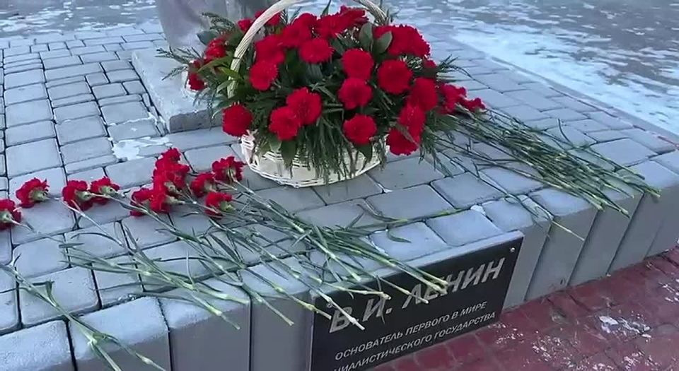 Херсонская область чтит память Владимира Ильича Ленина